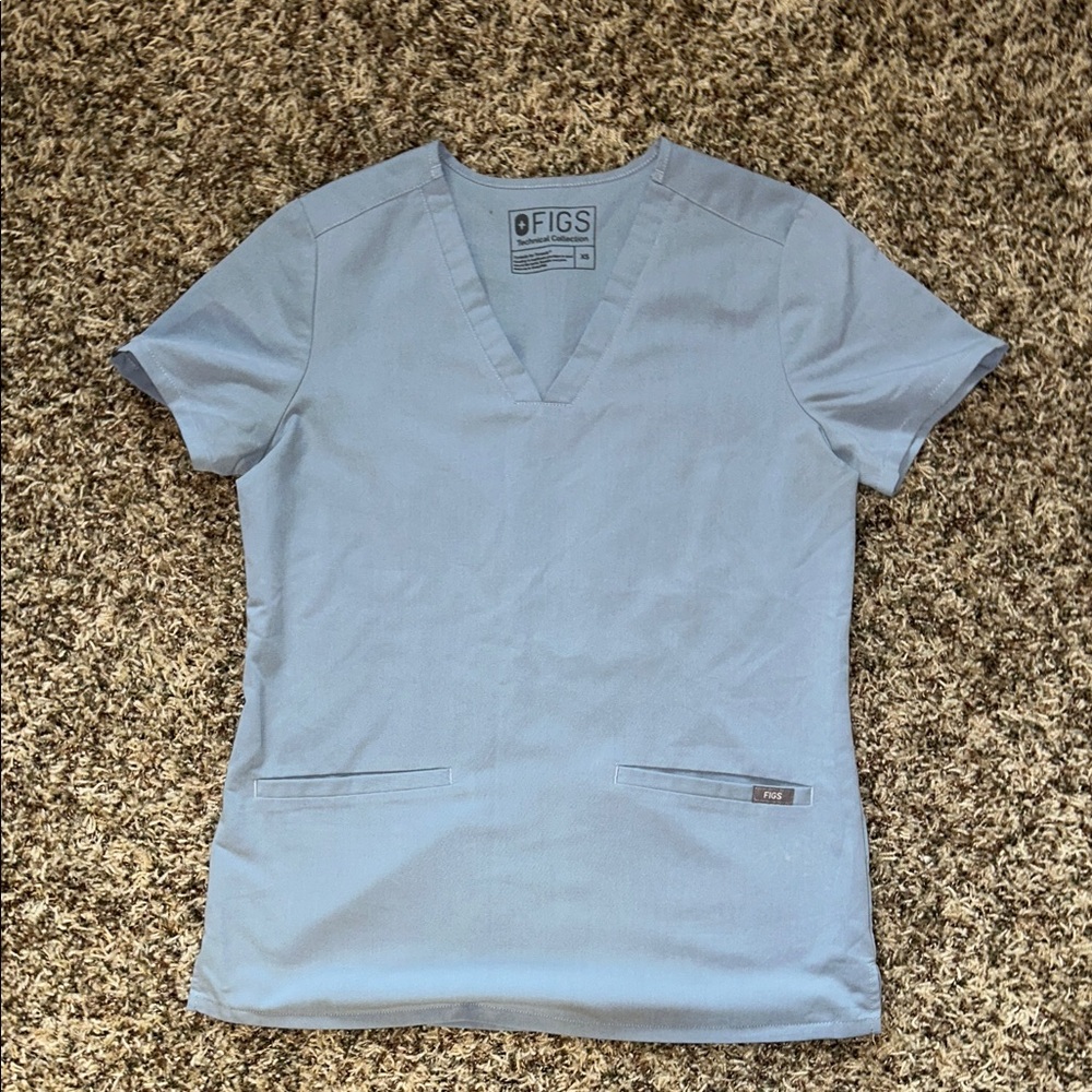 Figs Dusty Blue Casma XS